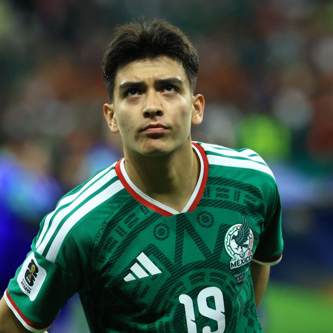 Gilberto Mora, Mediocampista de la Seleccion Mexicana. Foto: AFP